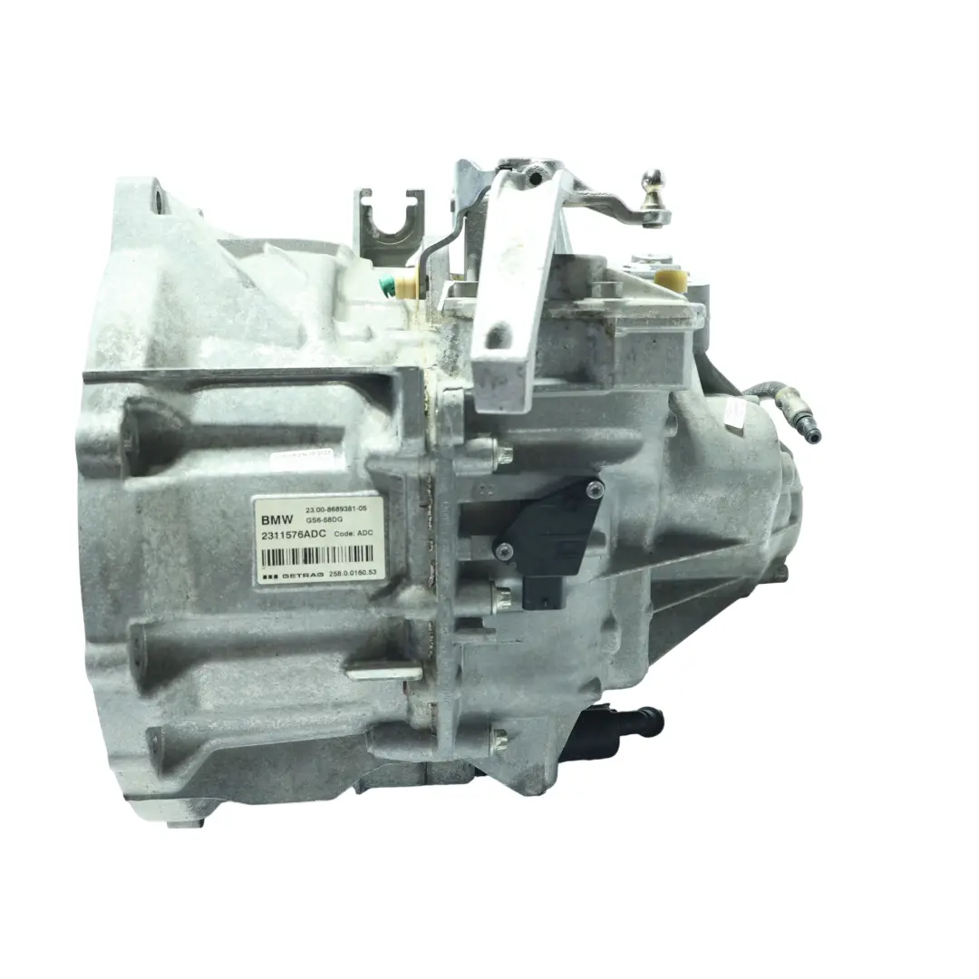 Gearbox 6 Speed 1.5 Petrol GS6-58BG ADC WARRANTY to BMW F40 118i Manual with Part number 8689381 BMW F40 118i Manual Gearbox 6 Speed 1.5 Petrol GS6-58BG ADC WARRANTY - SKU 8689381 - Part number 8689381