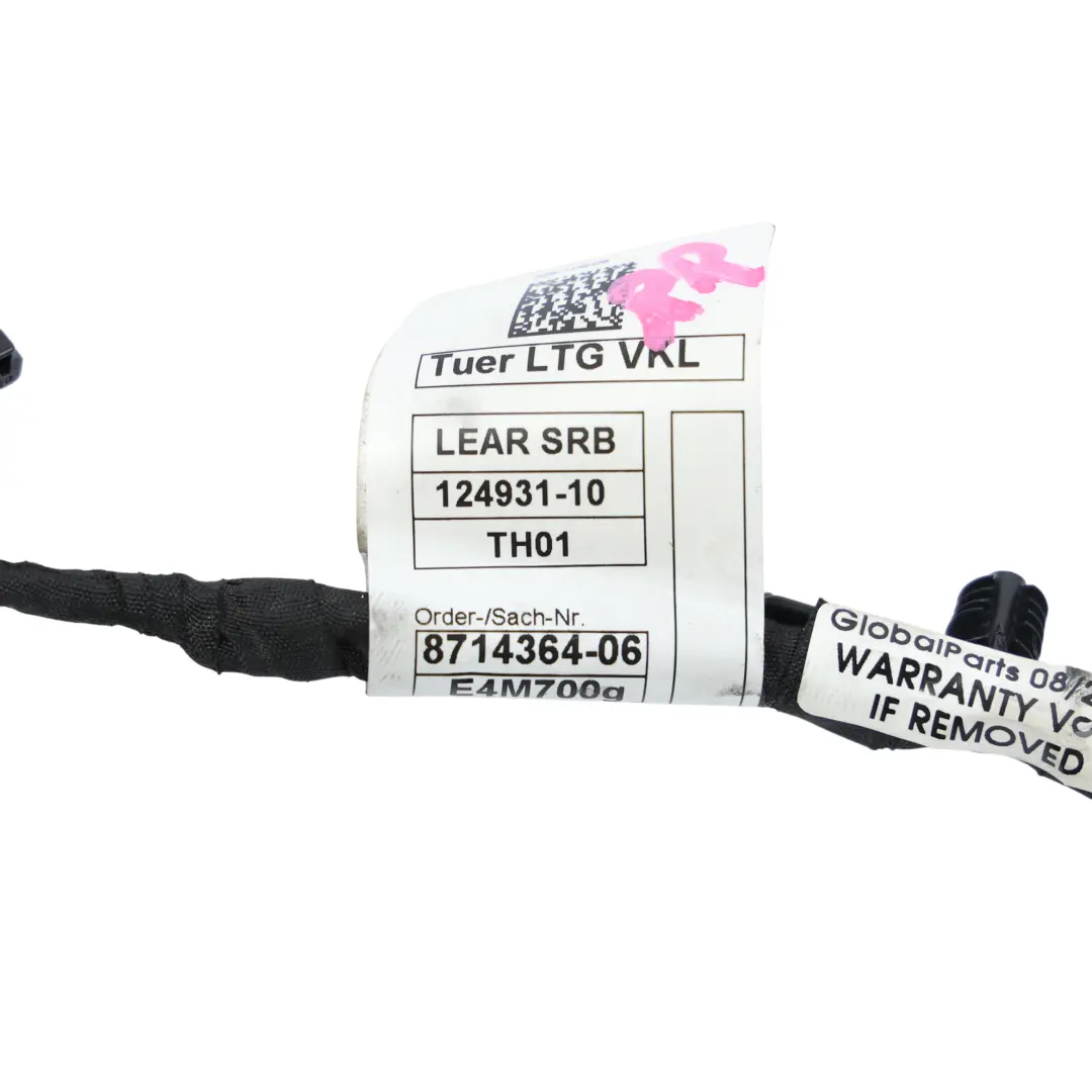 BMW F44 Gran Coupé Rear Door Wiring Loom Harness Right O/S Side - SKU 8714364 - Part number 8714364