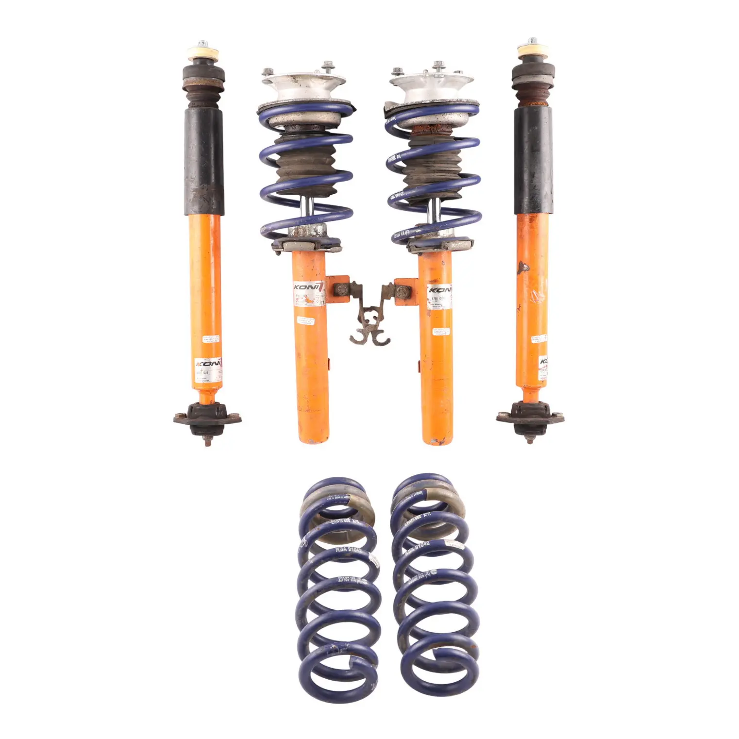 BMW E91 Front Rear Left Right N/O/S Koni Suspension Shock Absorber Set