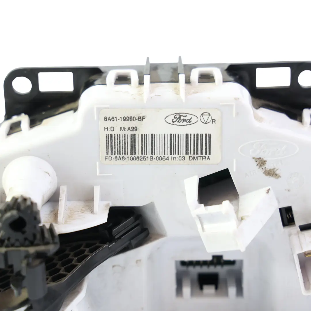 Ford Fiesta MK7 Modulo Aria Climatizzatore Pannello Comandi - SKU 8A61-19980-BF - Numero di parte 8A61-19980-BF