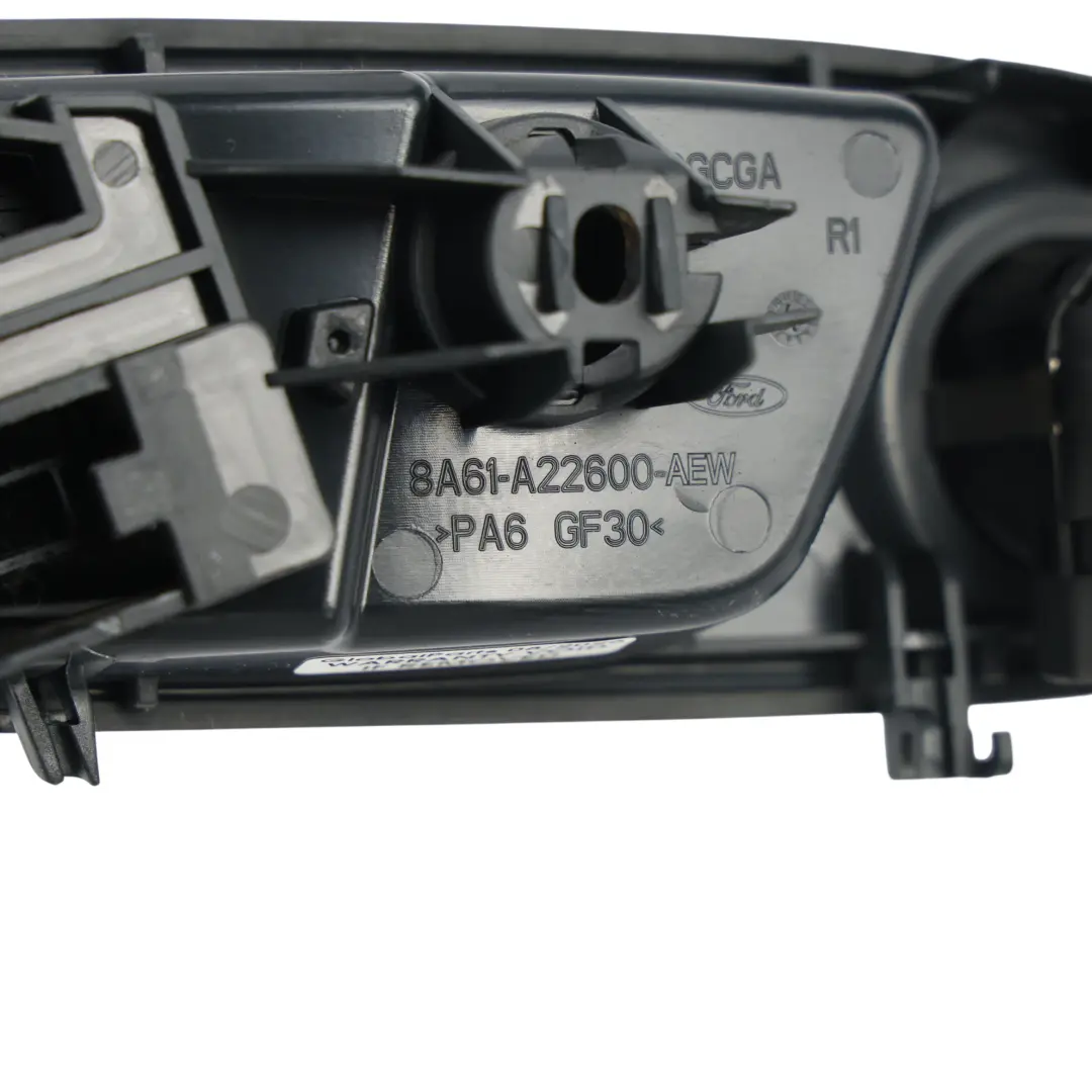 Interior Door Handle Front Right O/S to Ford Fiesta Mk7 with Part number 8A61-A22600-AEW Ford Fiesta Mk7 Interior Door Handle Front Right O/S - SKU RHD-8A61-A22600-AEW - Part number 8A61-A22600-AEW