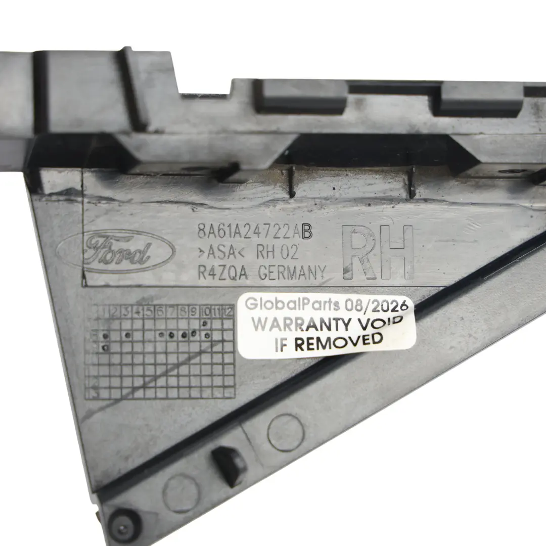 Ford Fiesta MK7 Listwa Rama Szyby Drzwi Prawy Tył - SKU 8A61-A24722-AB - Numer Części 8A61-A24722-AB