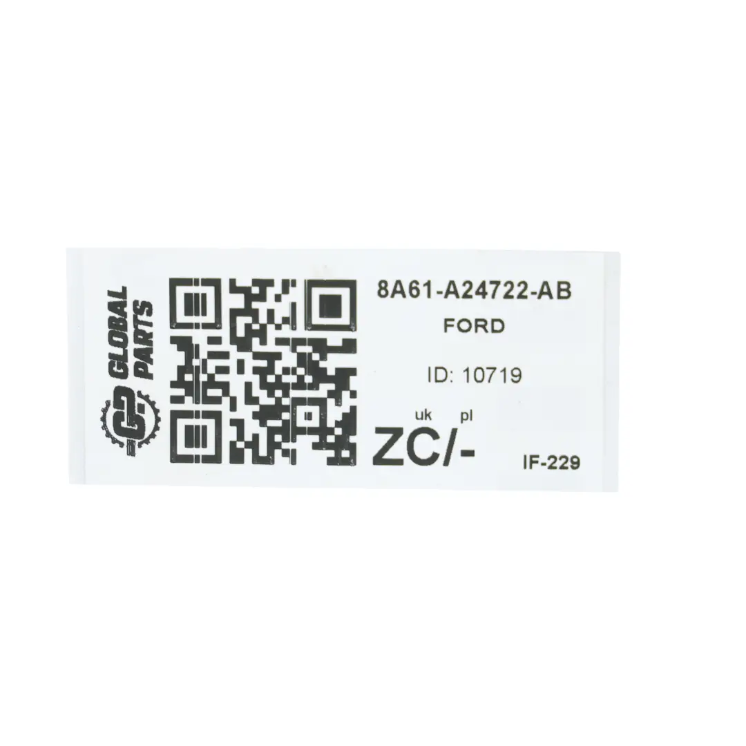 Ford Fiesta MK7 Listwa Rama Szyby Drzwi Prawy Tył - SKU 8A61-A24722-AB - Numer Części 8A61-A24722-AB