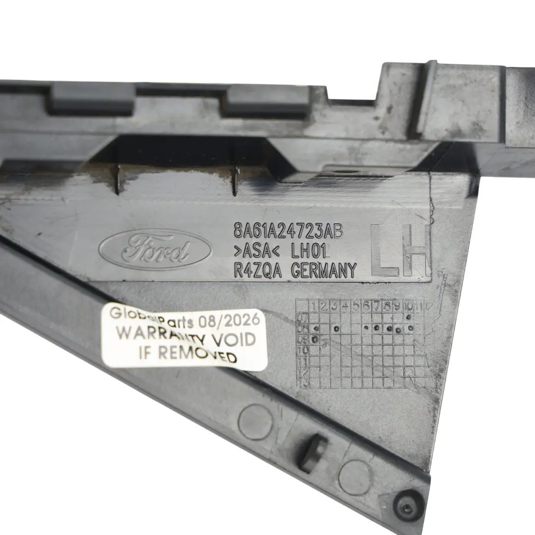 Ford Fiesta Mk7 Rear Door Window Frame Moulding Trim Left N/S - SKU 8A61-A24723-AB - Part number 8A61-A24723-AB