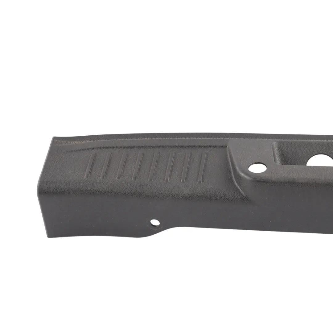 Boot Step Trim Cover Black to Ford Fiesta Mk7 Tailgate with Part number 8A61-B40352-AGW Ford Fiesta Mk7 Tailgate Boot Step Trim Cover Black - SKU 8A61-B40352-AGW - Part number 8A61-B40352-AGW