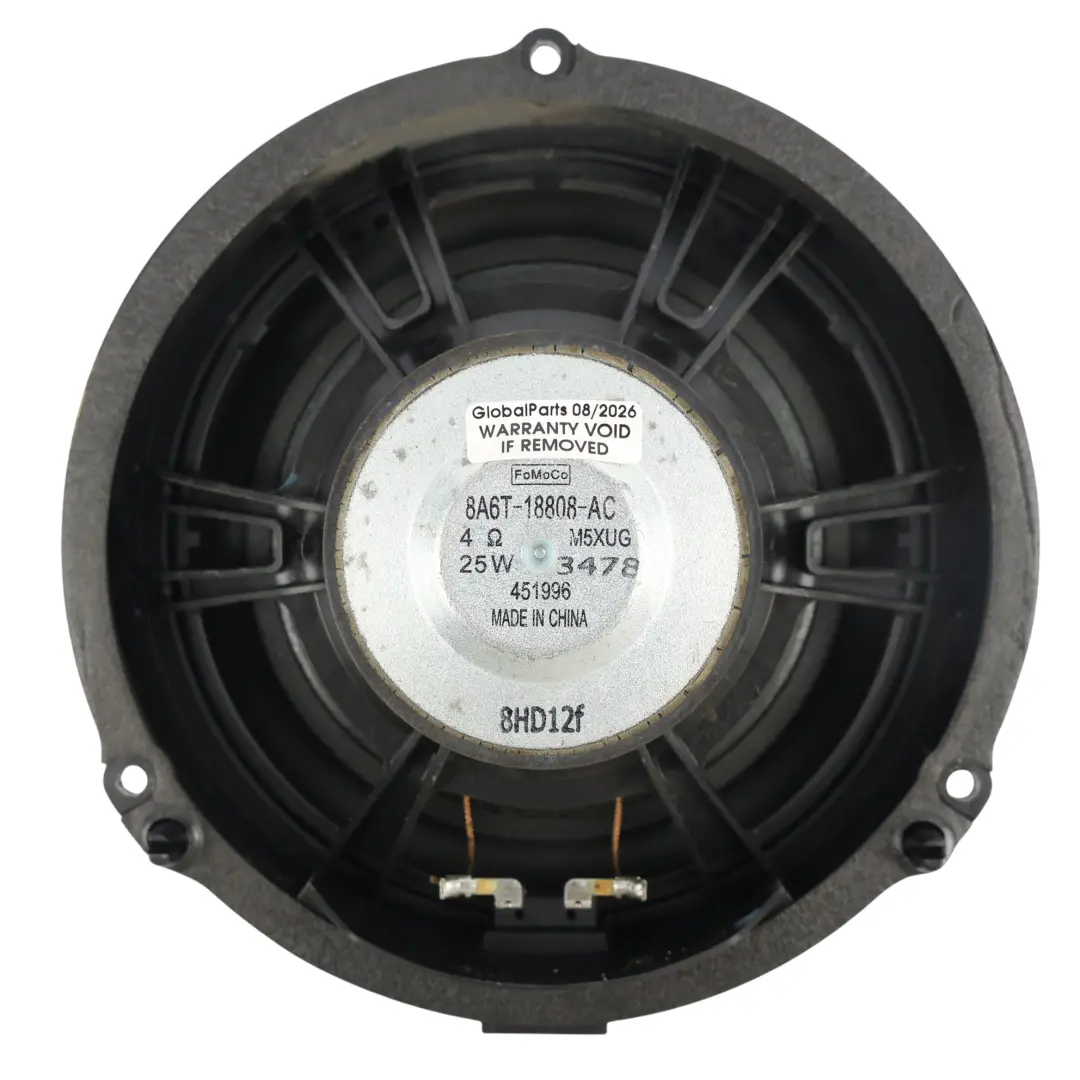 Ford Fiesta Mk7 Focus Mk3 Front Door Speaker Loudspeaker - SKU 8A6T-18808-AC - Part number 8A6T-18808-AC