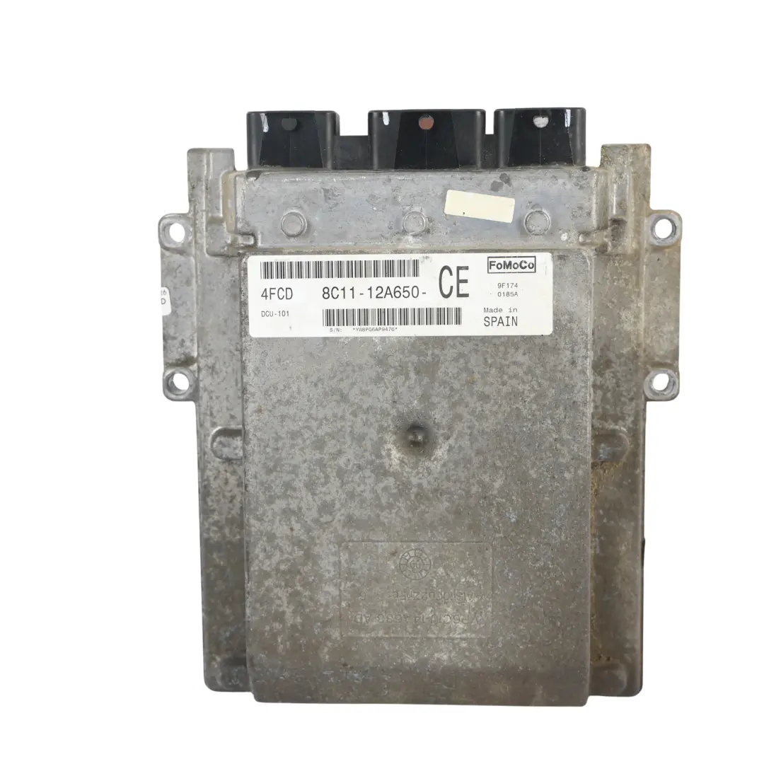 P8FA 85HP Centralina Motore ECU per Ford Transit MK7 2.2 TDCi con numero di parte 8C11-12A650-CE Ford Transit MK7 2.2 TDCi P8FA 85HP Centralina Motore ECU - SKU 8C11-12A650-CE - Numero di parte 8C11-12A650-CE