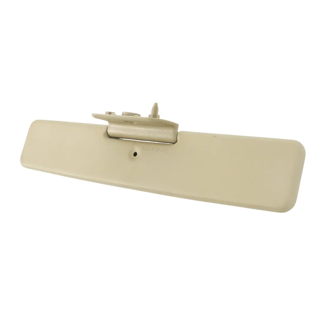 Rivestimento Parasole Anteriore Centrale Beige per Audi A4 B7 con numero di parte 8D0858555 Audi A4 B7 Rivestimento Parasole Anteriore Centrale Beige - SKU 8D0858555-2 - Numero di parte 8D0858555