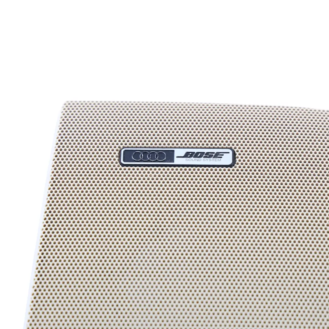 Bose Lautsprecher Abdeckung Torrone Beige Vorne Links für Audi A4 B7 mit Teilenummer 8E0035419A Audi A4 B7 Bose Lautsprecher Abdeckung Torrone Beige Vorne Links - SKU 8E0035419A-1 - Teilenummer 8E0035419A