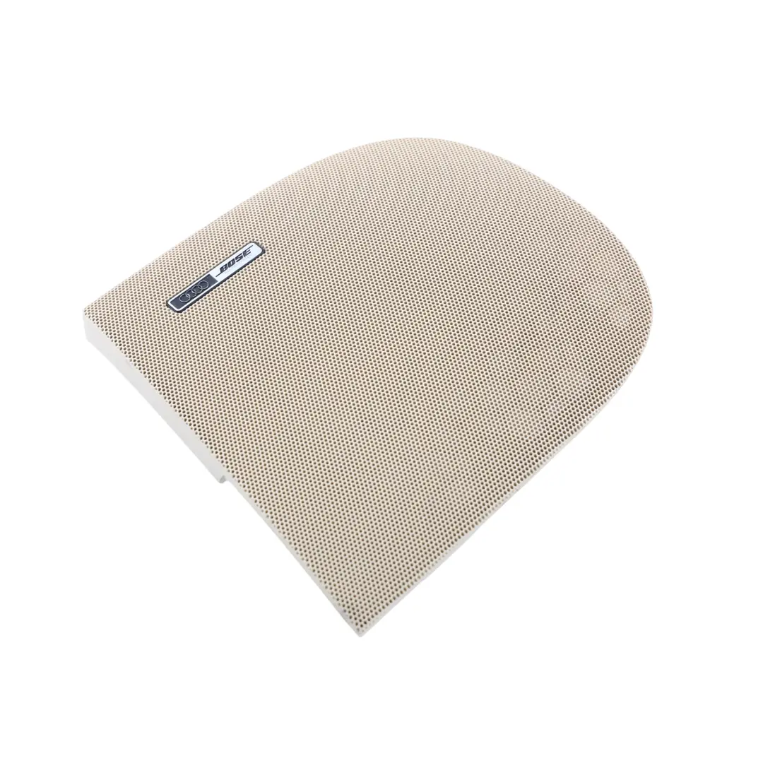 Cache Haut-Parleur Bose Beige Torrone Avant Gauche pour Audi A4 B7 à propos du numéro de pièce 8E0035419A Audi A4 B7 Cache Haut-Parleur Bose Beige Torrone Avant Gauche - SKU 8E0035419A-1 - Numéro de pièce 8E0035419A