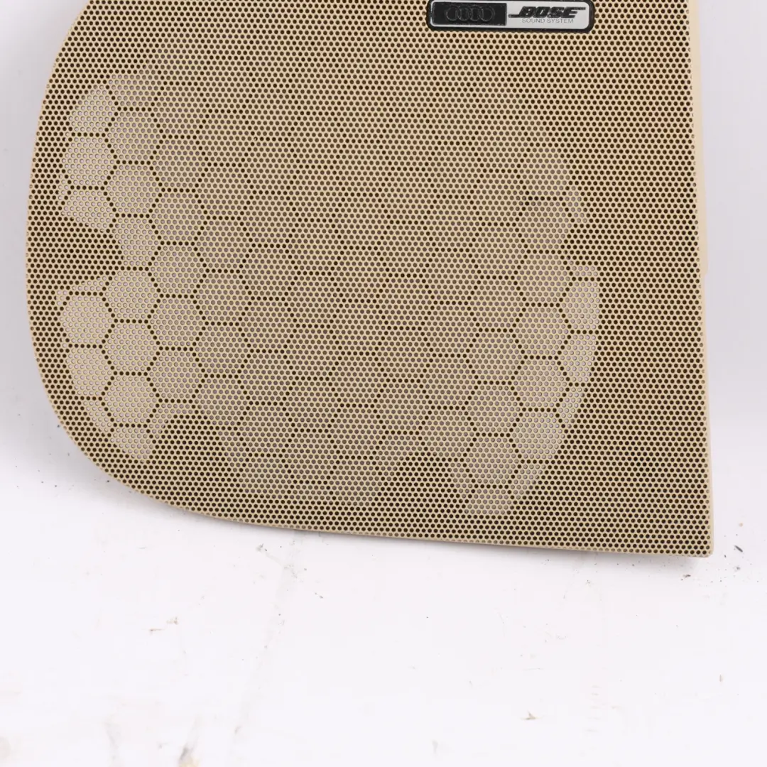 Bose Speaker Cover Door Card Trim Beige Front Right O/S to Audi A4 B7 with Part number 8E0035420A Audi A4 B7 Bose Speaker Cover Door Card Trim Beige Front Right O/S - SKU 8E0035420A-1 - Part number 8E0035420A