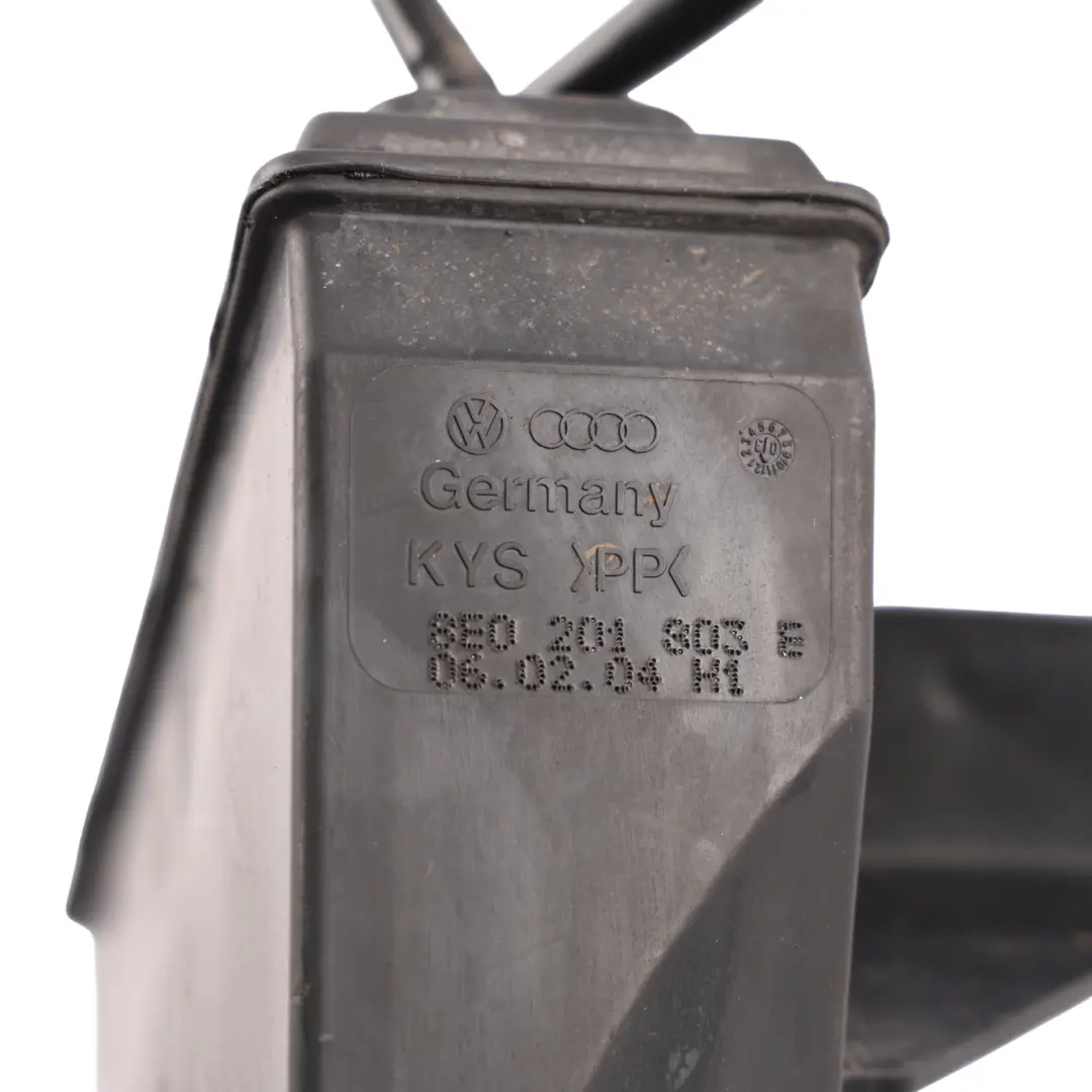Activated Charcoal Filter Carbon Container Tank Petrol to Audi A4 B6 with Part number 8E0201803E Audi A4 B6 Activated Charcoal Filter Carbon Container Tank Petrol - SKU 8E0201803E - Part number 8E0201803E