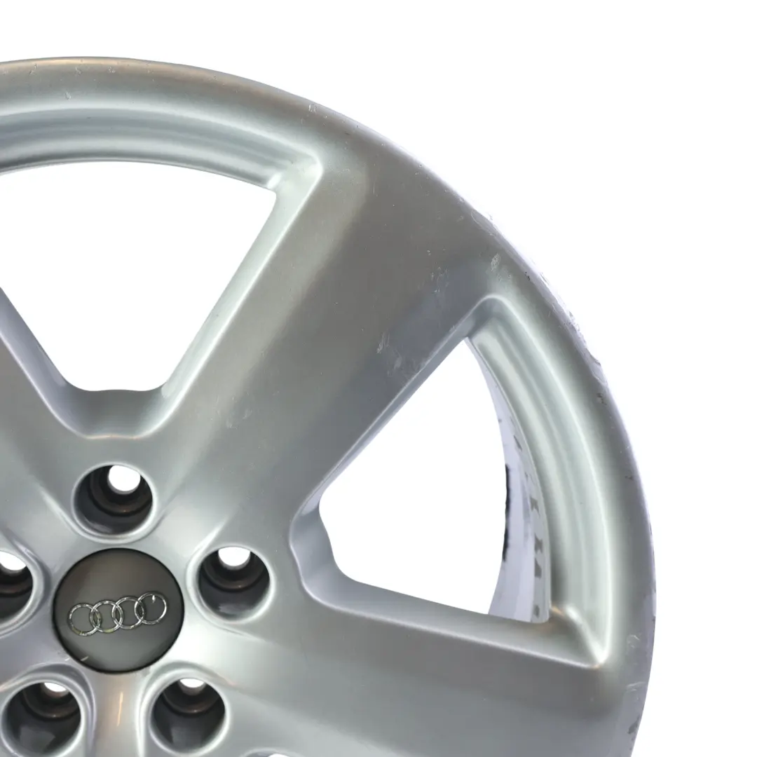 Audi A4 B7 Silver Alloy Wheel Rim 18" ET:43 8J - SKU 8E0601025AK-1 - Part number 8E0601025AK