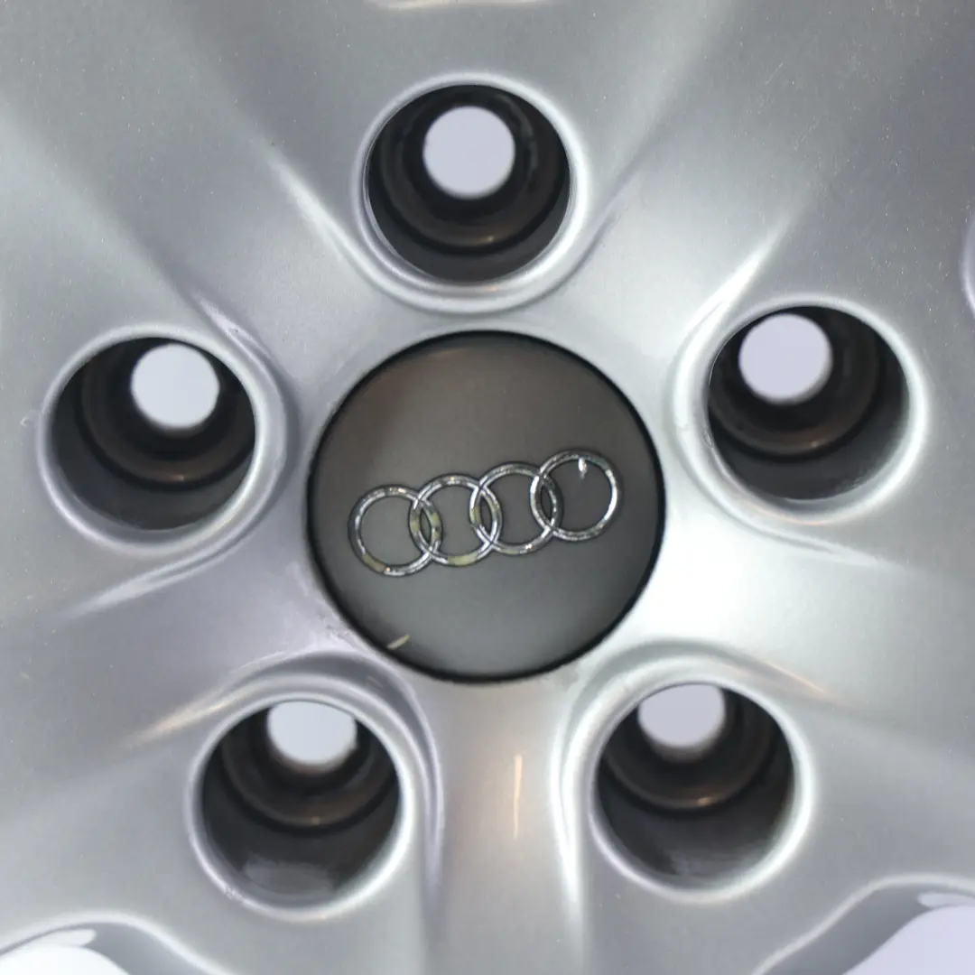 Alloy Wheel Rim 18" ET:43 8J to Audi A4 B7 Silver with Part number 8E0601025AK Audi A4 B7 Silver Alloy Wheel Rim 18" ET:43 8J - SKU 8E0601025AK-1 - Part number 8E0601025AK