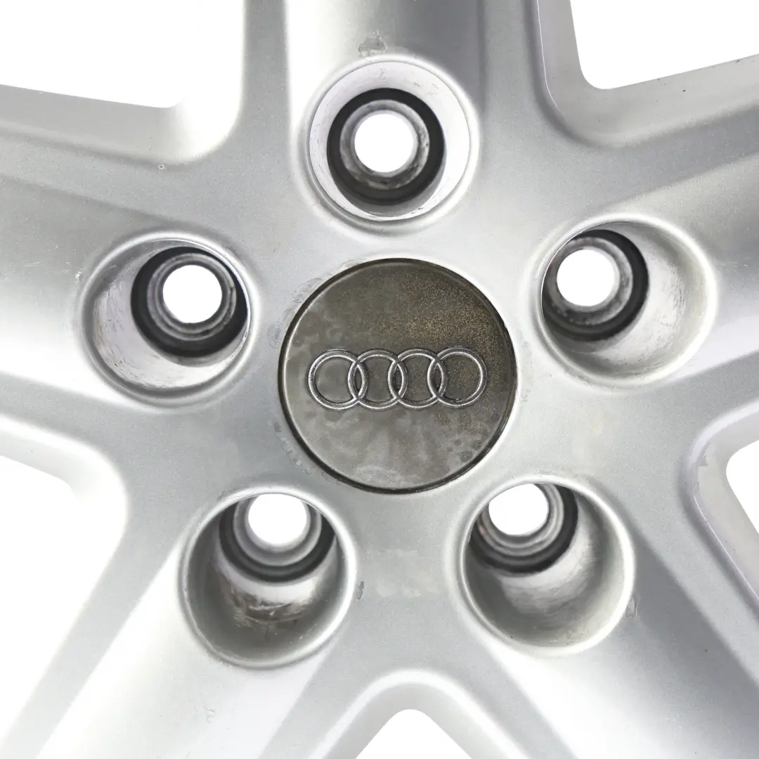 Audi A4 B6 B7 Llanta De Aleación Plateada 17" 6,5J ET:45 - SKU 8E0601025E-1 - Número de pieza 8E0601025E