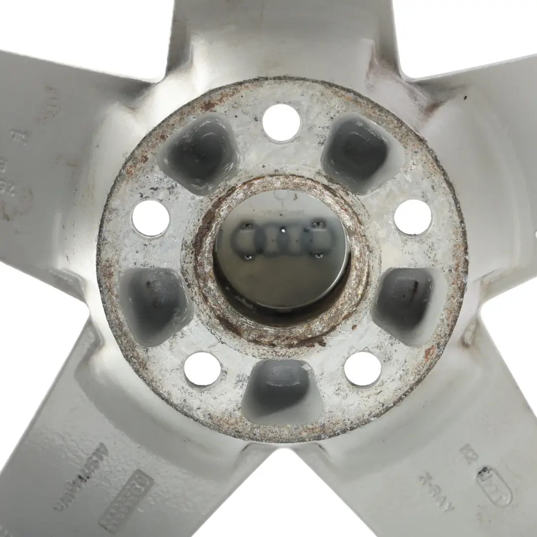 Audi A4 B6 B7 Jante Alliage Argent 17" 6,5J ET:45 - SKU 8E0601025E-1 - Numéro de pièce 8E0601025E