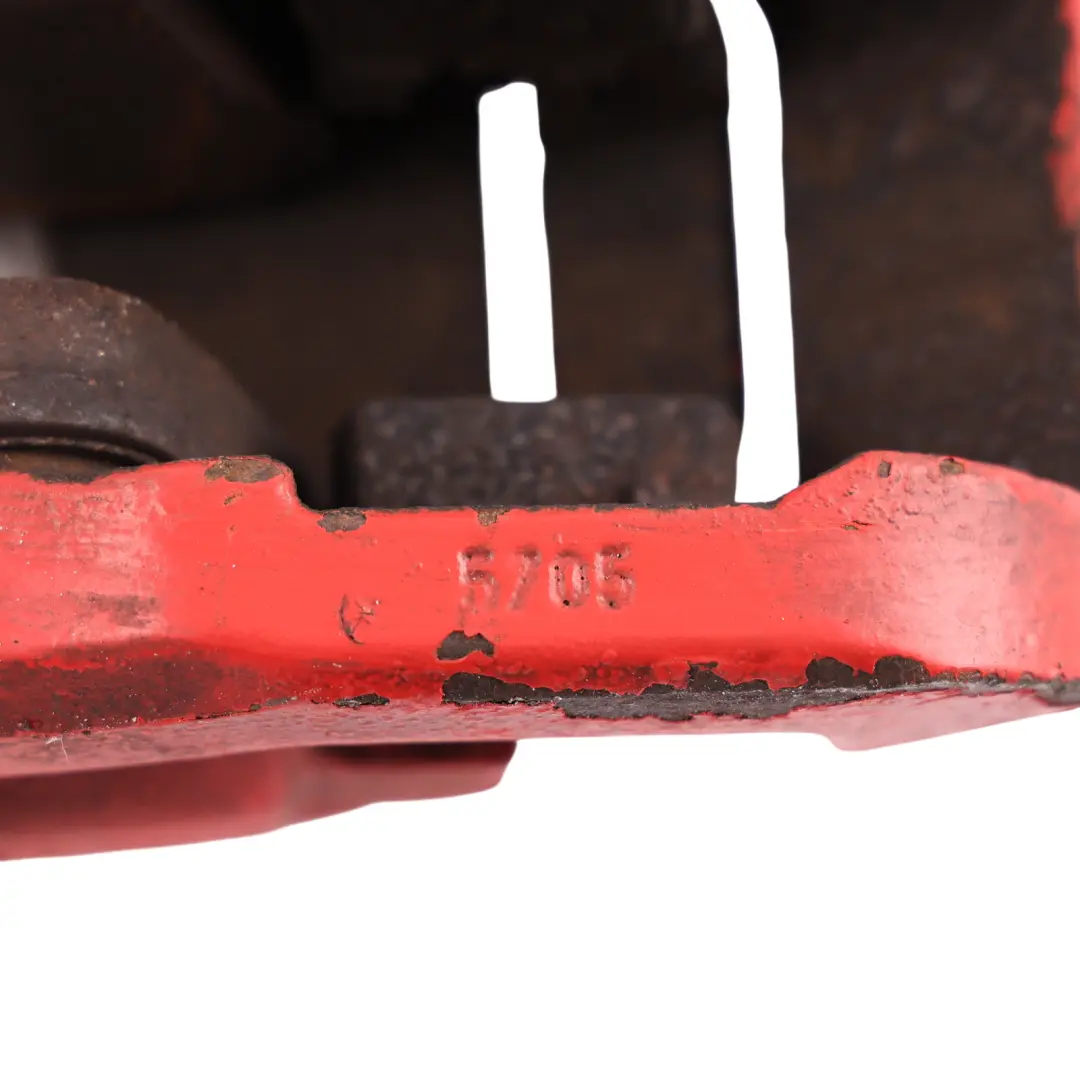 Audi S4 B7 Front Brake Caliper Wheel Brake Unit Left N/S Red - SKU 8E0615123B-2 - Part number 8E0615123B