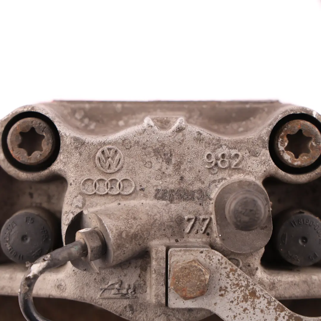 Audi S4 B7 Front Brake Caliper Wheel Brake Unit Left N/S Red - SKU 8E0615123B-2 - Part number 8E0615123B