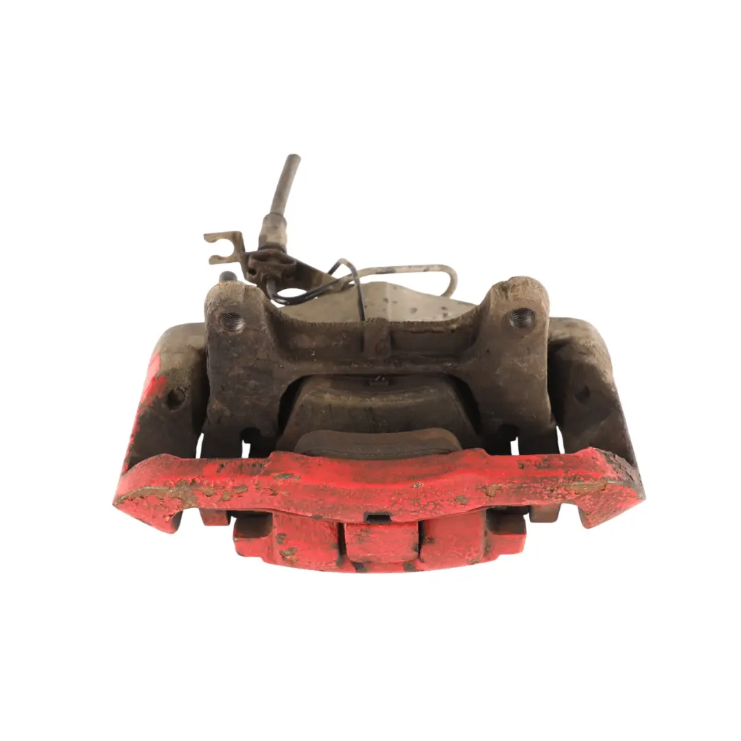 Audi S4 B7 Front Brake Caliper Wheel Brake Unit Housing Right O/S Red - SKU 8E0615124B-2 - Part number 8E0615124B