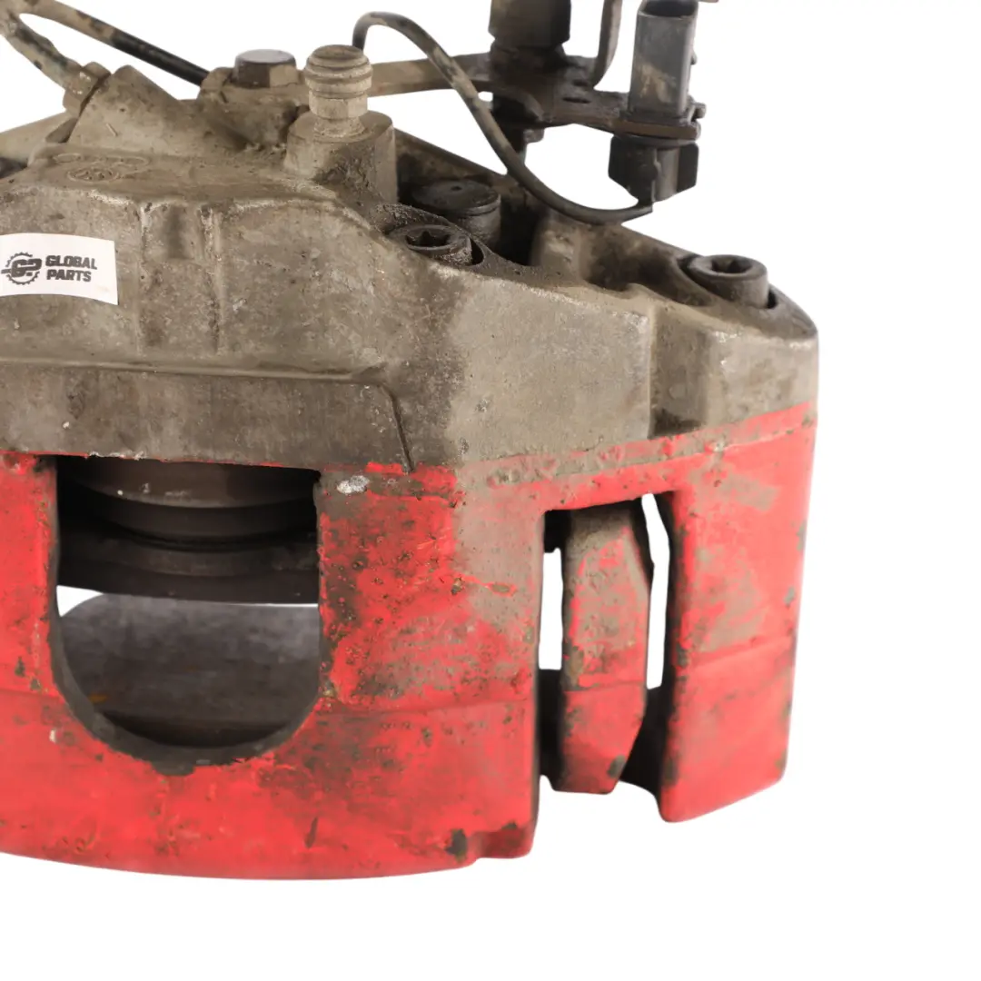 Audi S4 B7 Front Brake Caliper Wheel Brake Unit Housing Right O/S Red - SKU 8E0615124B-2 - Part number 8E0615124B