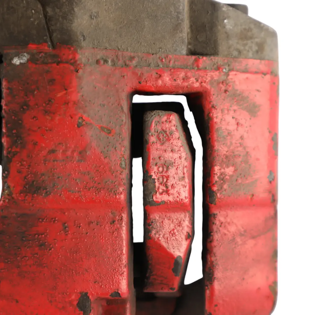 Audi S4 B7 Front Brake Caliper Wheel Brake Unit Housing Right O/S Red - SKU 8E0615124B-2 - Part number 8E0615124B