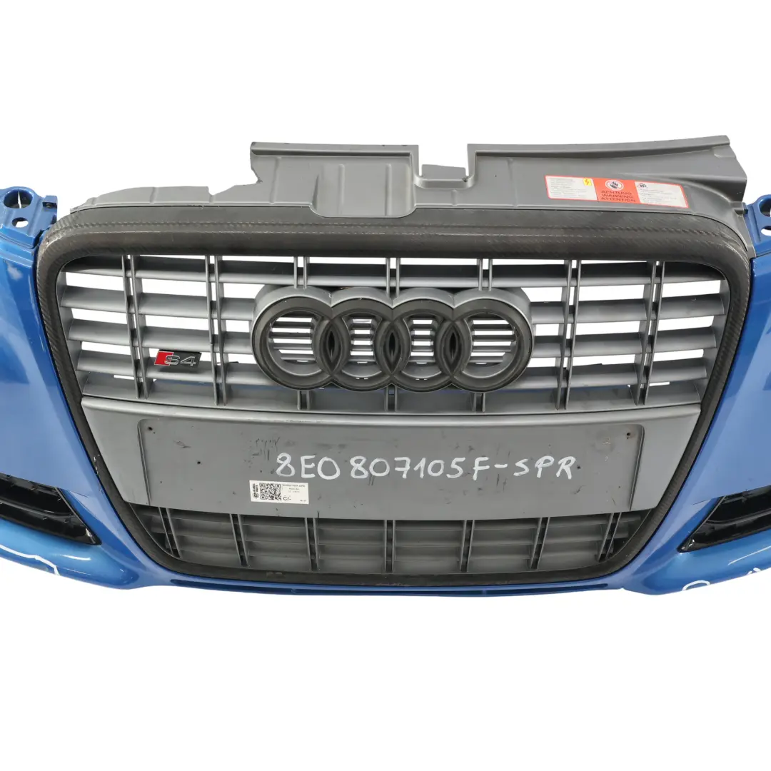 Audi A4 B7 Front Bumper Cover Panelling Sprint Blue Pearl Effect - Z5F - SKU 8E0807105F-SPR - Part number 8E0807105F
