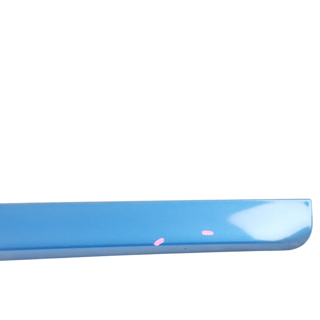 Audi S4 B7 Side Skirt Door Sill Cover Right O/S Sprint Blue - Z5F - SKU 8E0853960-SPR - Part number 8E0853960