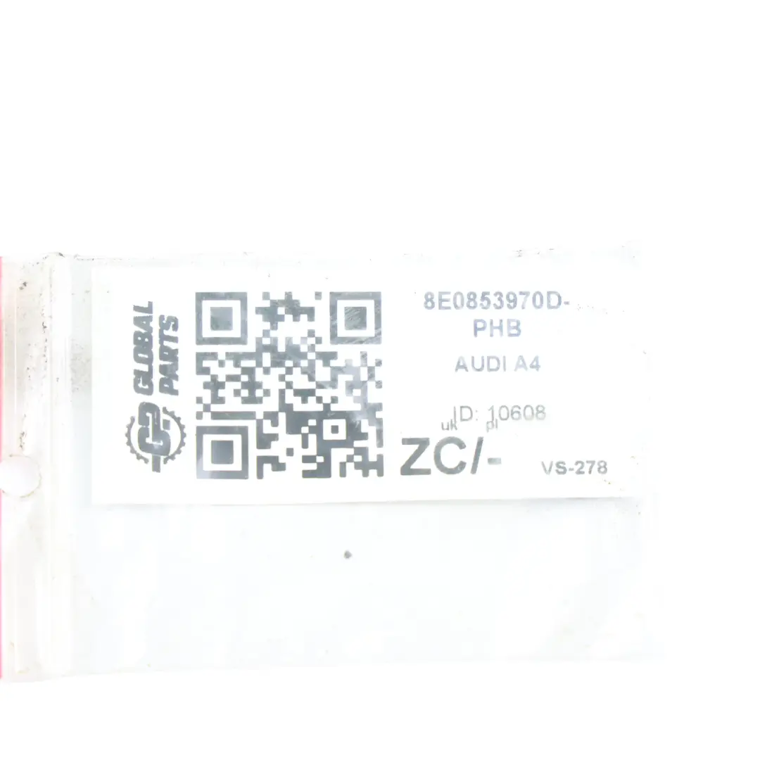 Audi A4 B7 Rear Door Lower Strip Moulding Right O/S Phantom Black Z9Y - SKU 8E0853970D-PHB - Part number 8E0853970D