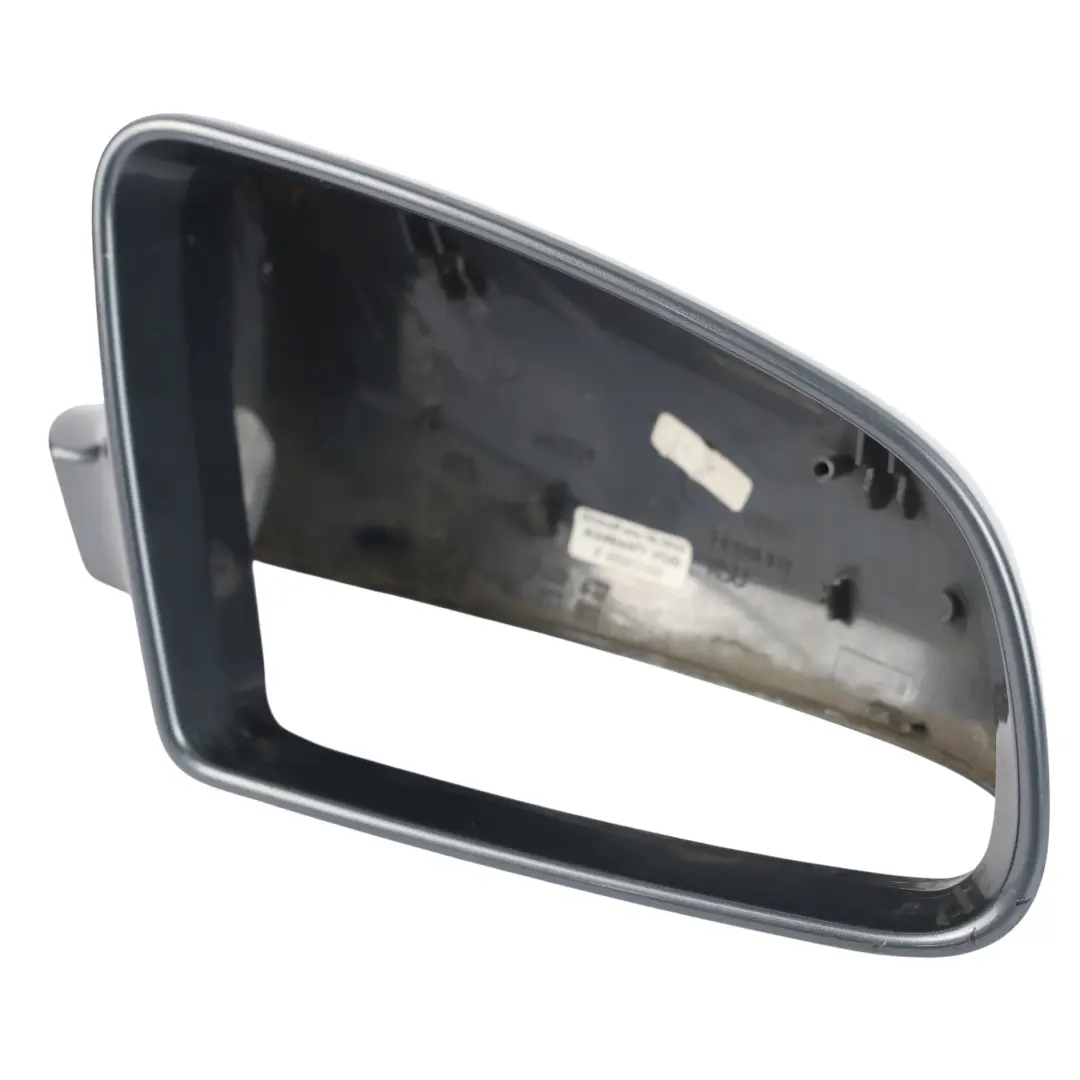 Audi A4 B7 Door Wing Mirror Cap Right O/S Outside Dolphin Grey - X7Z - SKU 8E0857508B-DGM - Part number 8E0857508B