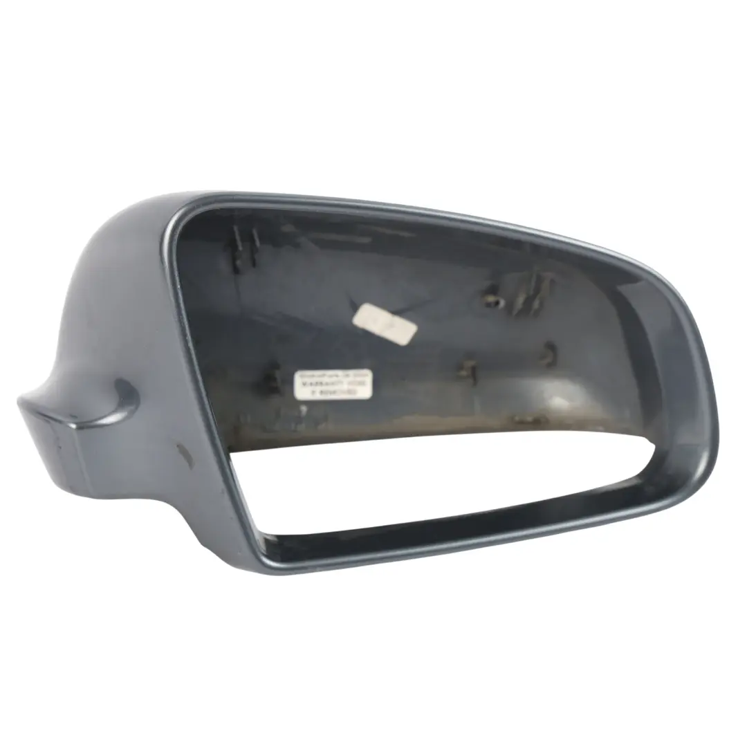 Door Wing Mirror Cap Right O/S Outside Dolphin Grey - X7Z to Audi A4 B7 with Part number 8E0857508B Audi A4 B7 Door Wing Mirror Cap Right O/S Outside Dolphin Grey - X7Z - SKU 8E0857508B-DGM - Part number 8E0857508B