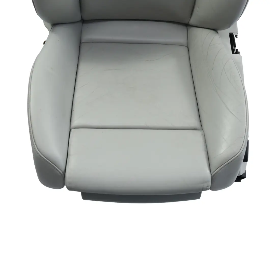 Front Left N/S Heated Recaro Leather Grey to Audi A4 S4 B7 Sport Seat with Part number 8E0881801Q Audi A4 S4 B7 Sport Seat Front Left N/S Heated Recaro Leather Grey - SKU 8E0881801Q-1 - Part number 8E0881801Q