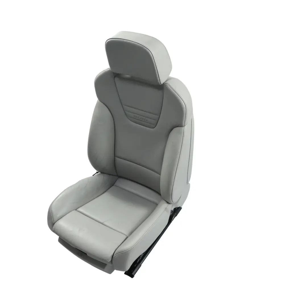 Audi A4 S4 B7 Sport Seat Front Right O/S Heated Recaro Leather Grey - SKU 8E0881802Q-1 - Part number 8E0881802Q