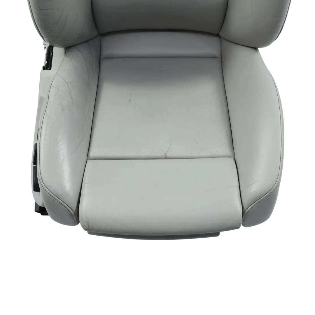 Audi A4 S4 B7 Sport Seat Front Right O/S Heated Recaro Leather Grey - SKU 8E0881802Q-1 - Part number 8E0881802Q