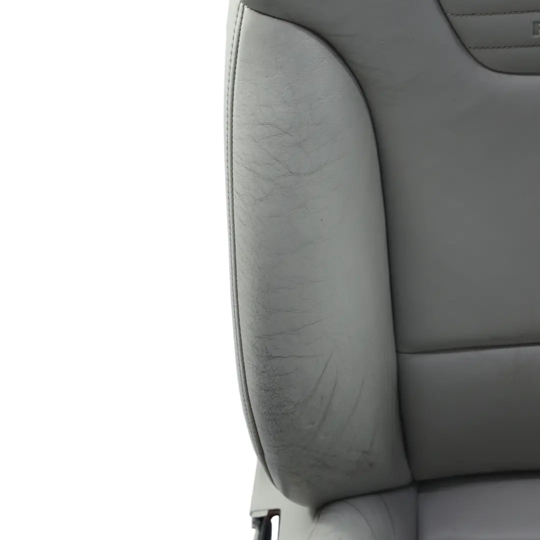 Audi A4 S4 B7 Asiento Deportivo Recaro Delantero Derecho Calefactable Cuero Gris - SKU 8E0881802Q-1 - Número de pieza 8E0881802Q
