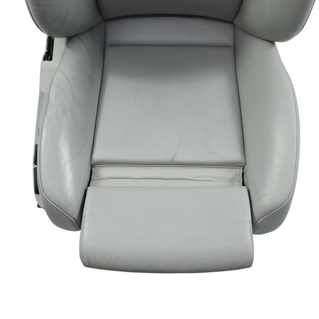 Audi A4 S4 B7 Sport Seat Front Right O/S Heated Recaro Leather Grey - SKU 8E0881802Q-1 - Part number 8E0881802Q