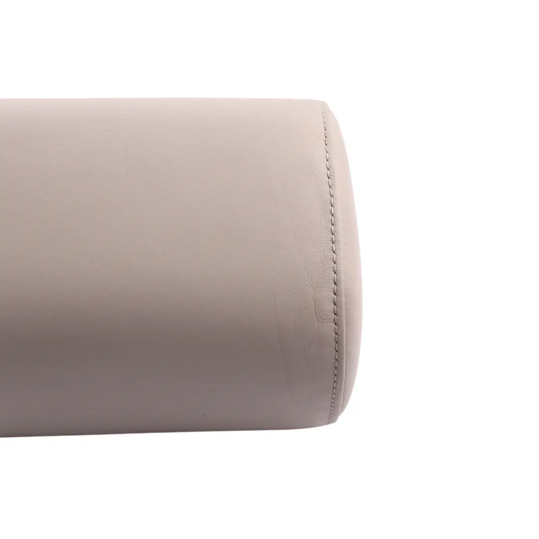 Headrest Head Rest Centre Leather Silver to Audi A4 B7 A6 C6 Rear Seat with Part number 8E0885975AK Audi A4 B7 A6 C6 Rear Seat Headrest Head Rest Centre Leather Silver - SKU 8E0885975AK - Part number 8E0885975AK