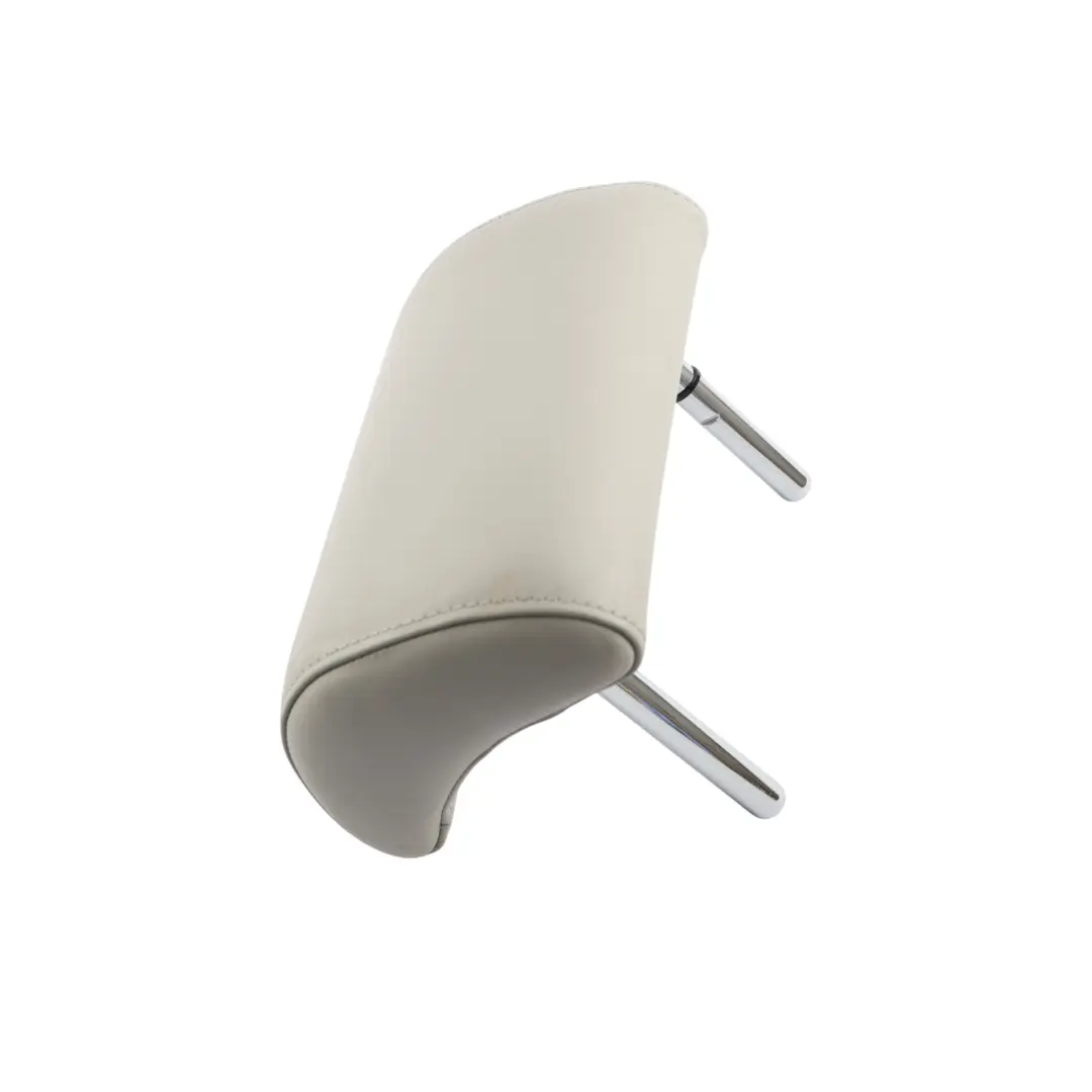 Audi A4 B7 A6 C6 Rear Seat Headrest Head Rest Centre Leather Silver - SKU 8E0885975AK - Part number 8E0885975AK