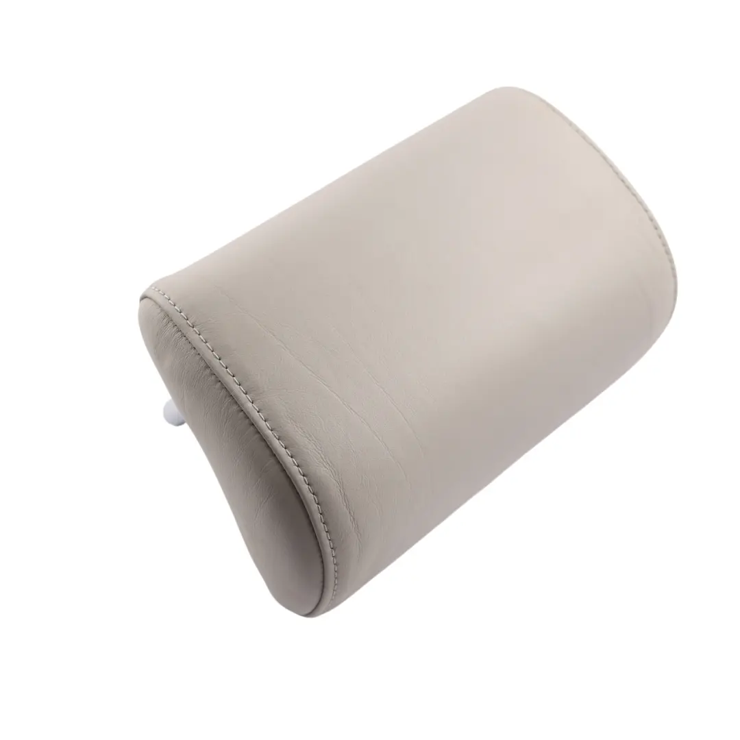 Audi A4 B7 A6 C6 Rear Seat Headrest Head Rest Centre Leather Silver - SKU 8E0885975AK - Part number 8E0885975AK