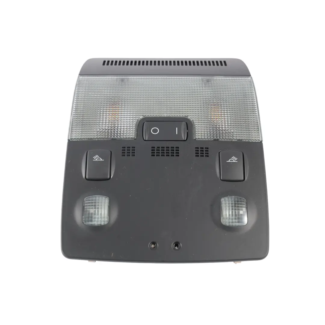 Interior Headliner Read Light Lamp Switch Panel to Audi A3 8P A4 B7 with Part number 8E0947135D Audi A3 8P A4 B7 Interior Headliner Read Light Lamp Switch Panel - SKU 8E0947135D-1 - Part number 8E0947135D