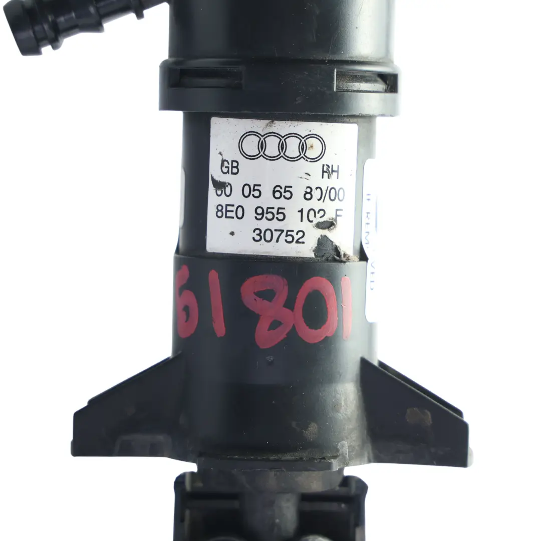 Audi A4 B7 Pompa Lavavetro Anteriore Destro Blu Sprint - Z5F - SKU 8E0955102F-SPR - Numero di parte 8E0955102F