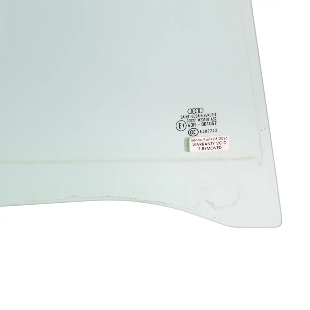 Audi A4 B7 Rear Door Window Glass Glazing AS2 Right O/S - SKU 8E5845026C-1 - Part number 8E5845026C