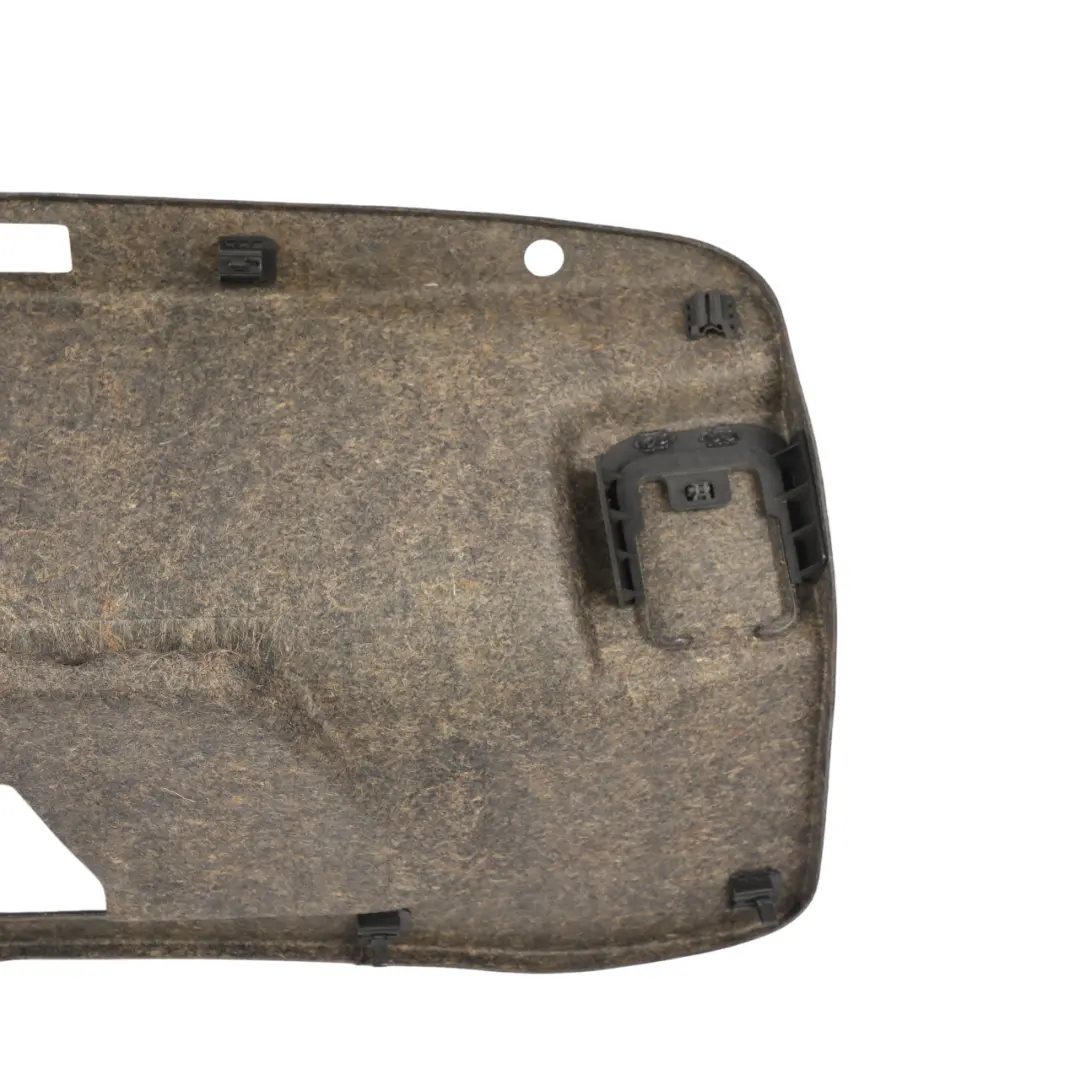 Boot Trunk Luggage Compartment Carpet Liner Trim to Audi A4 RS4 B7 with Part number 8E5867975E Audi A4 RS4 B7 Boot Trunk Luggage Compartment Carpet Liner Trim - SKU 8E5867975E - Part number 8E5867975E