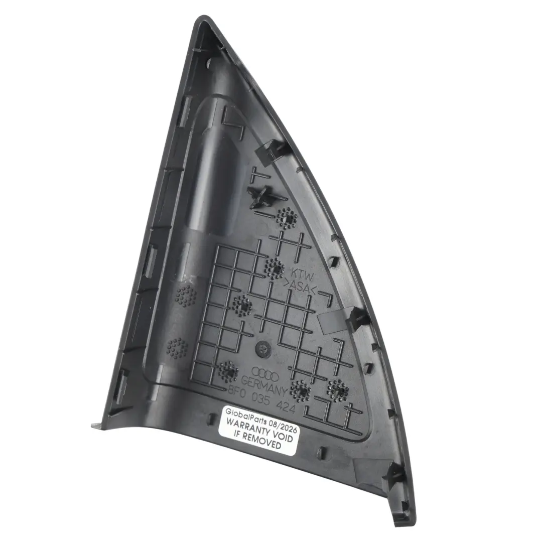 Audi A5 8F Tweeter Speaker Cover Triangle Trim Panel Front Right O/S - SKU 8F0035424 - Part number 8F0035424