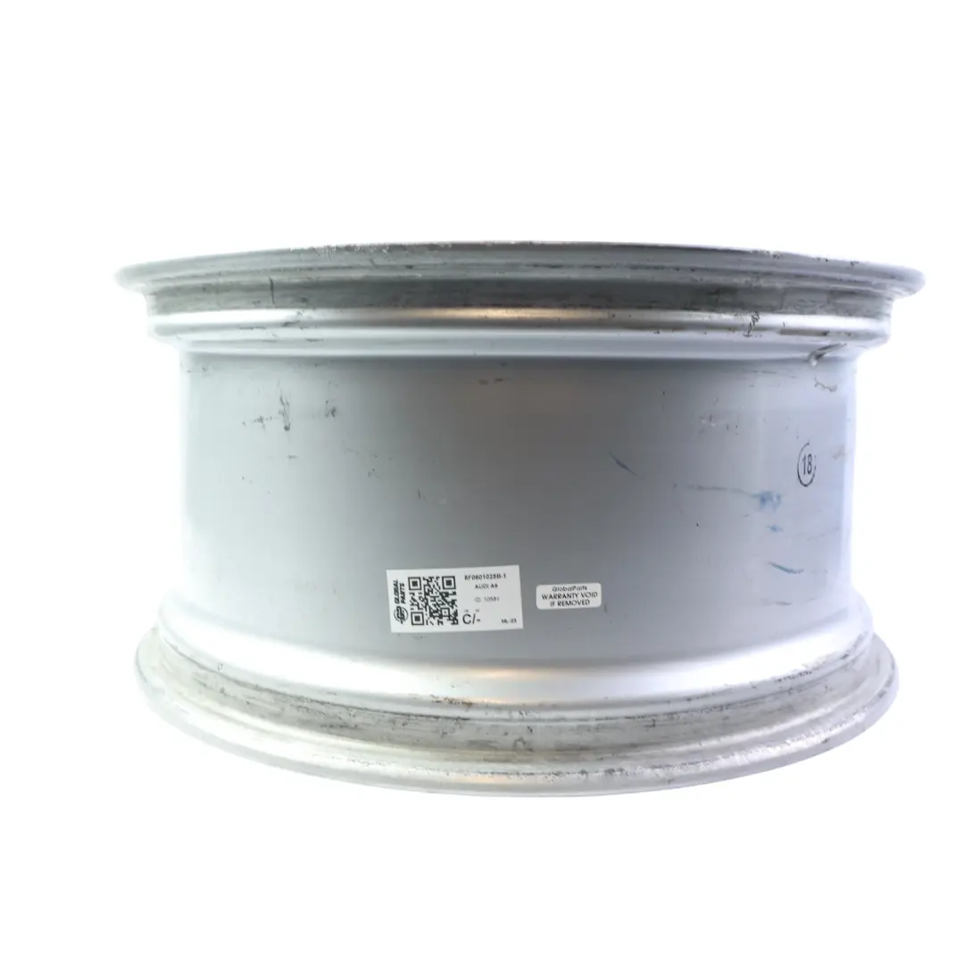 Audi A5 S5 8F Srebrna Felga Aluminiowa 18" 8,5J ET:29 - SKU 8F0601025B-1 - Numer Części 8F0601025B