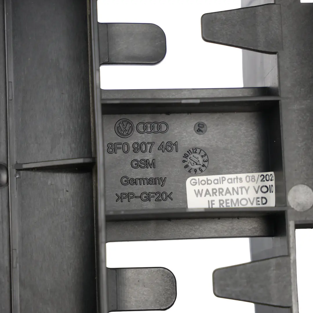 8F Soporte Fijación Módulo Confort Central ECU para Audi A5 con número de pieza 8F0907461 Audi A5 8F Soporte Fijación Módulo Confort Central ECU - SKU 8F0907461 - Número de pieza 8F0907461