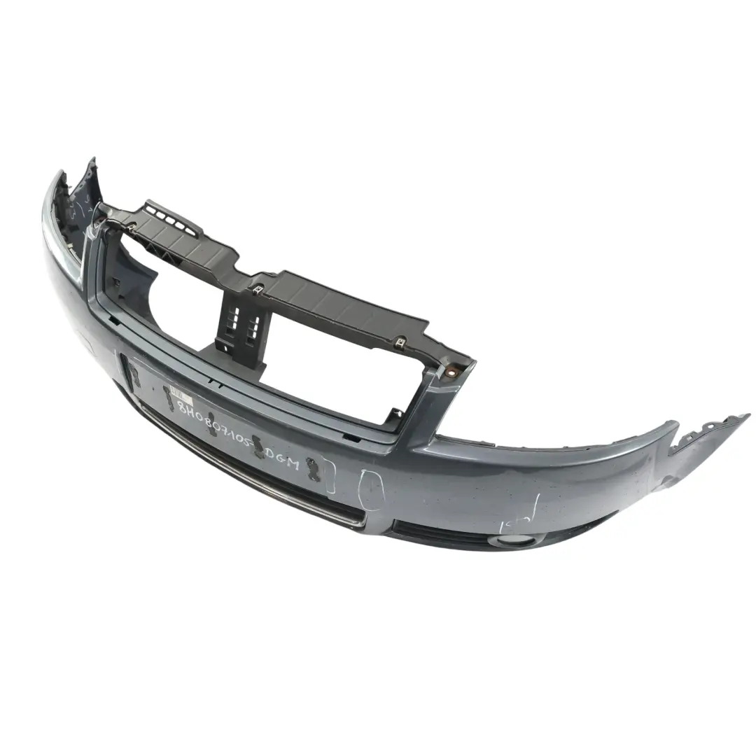 Front Bumper Panel Cover Dolphin Grey Metallic - X7Z to Audi A4 B6 with Part number 8H0807105 Audi A4 B6 Front Bumper Panel Cover Dolphin Grey Metallic - X7Z - SKU 8H0807105-DGM - Part number 8H0807105