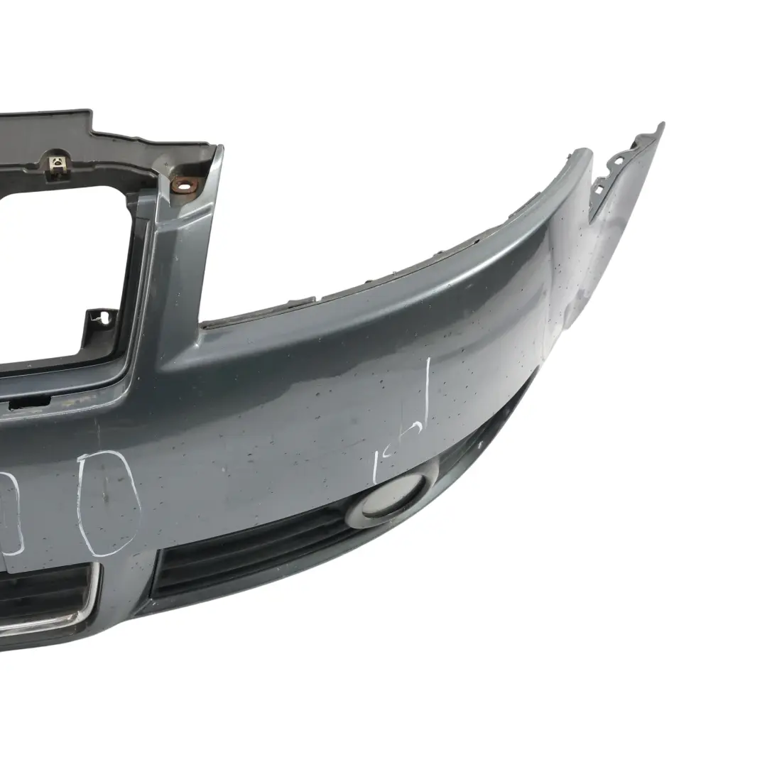 Audi A4 B6 Front Bumper Panel Cover Dolphin Grey Metallic - X7Z - SKU 8H0807105-DGM - Part number 8H0807105