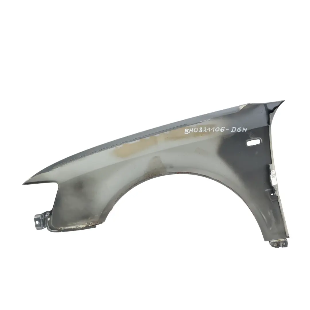 Audi A4 B6 Guardabarros Delantero Derecho Gris Delfín X7Z - SKU 8H0821106-DGM - Número de pieza 8H0821106