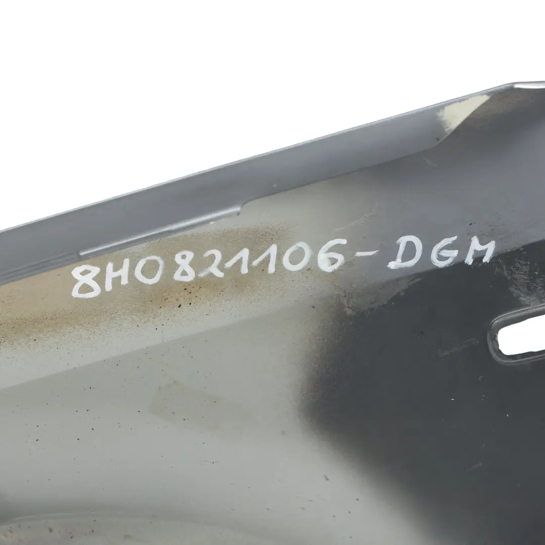 Audi A4 B6 Side Panel Front Right O/S Wing Fender Cover Dolphin Grey X7Z - SKU 8H0821106-DGM - Part number 8H0821106