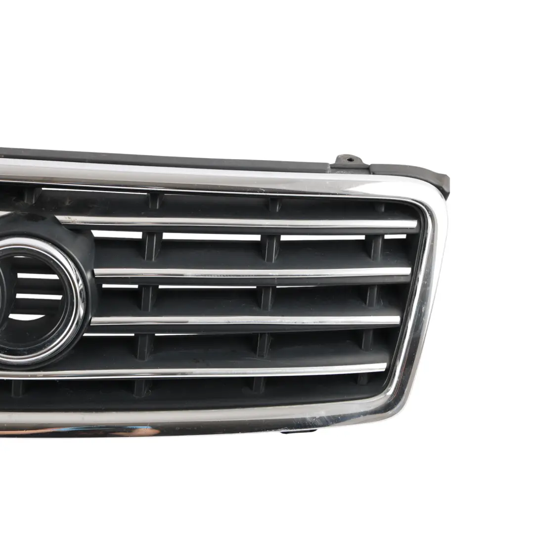 Front Bumper Centre Upper Grille Grid Panel Cover to Audi A4 B6 with Part number 8H0853653 Audi A4 B6 Front Bumper Centre Upper Grille Grid Panel Cover - SKU 8H0853653 - Part number 8H0853653